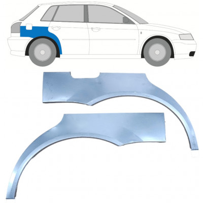 Aizmugurējā arka priekš Audi A3 8L 1996-2003 / Komplekts 11795