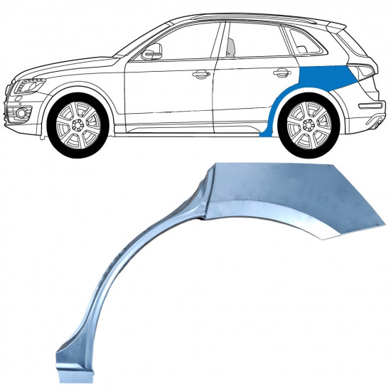 Aizmugurējā arka priekš Audi Q5 2008-2012 / Kreisā 11401