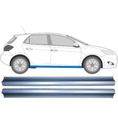 Slieksnis priekš Toyota Auris 2007-2012 / Kreisais+Labais / Komplekts 11379