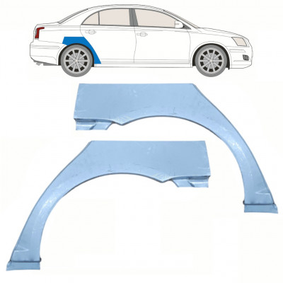 Aizmugurējā arka priekš Toyota Avensis 2003-2008 / Kreisais+Labais / Komplekts 10062