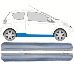 Pilns slieksnis priekš Toyota Aygo 2005-2012 / Kreisais+Labais / Komplekts 14560