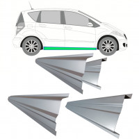 Iekšējais un ārējais slieksnis priekš Mercedes A-class 2004-2012 / Kreisais = Labais (simetrisks) 11156