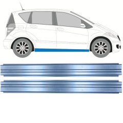 Iekšējais slieksnis priekš Mercedes A-Class W169 2004-2012 / Kreisais = Labais (simetrisks) / Komplekts 11155