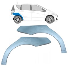 Aizmugurējā arka priekš Mercedes A-Class W169 2004-2012 / Kreisais+Labais / Komplekts 9265