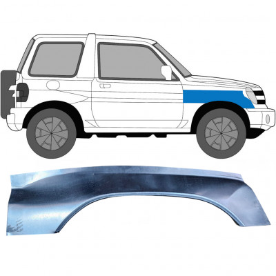 Priekšējā spārna daļa priekš Mitsubishi Pajero Pinin 1998- / Labā 6831