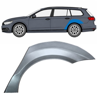 Aizmugurējā arka priekš Volkswagen Passat B7 2010-2015 / Kreisā / COMBI 16973
