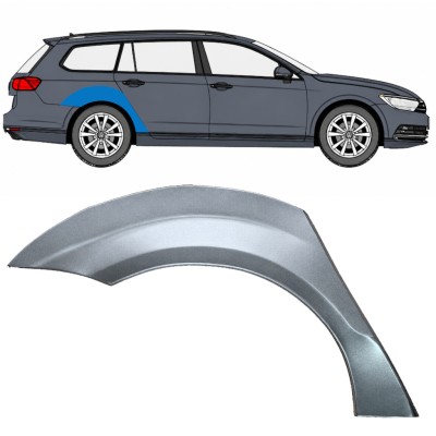 Aizmugurējā arka priekš Volkswagen Passat B7 2010-2015 / Labā / COMBI 16972