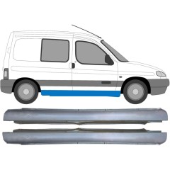 Pilns slieksnis priekš Peugeot Partner 1996-2008 / Kreisais+Labais / Komplekts 10643
