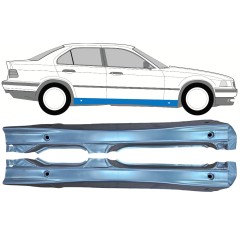 Pilns slieksnis priekš BMW 3 E36 1990-2000 / Kreisais+Labais / Komplekts 11097