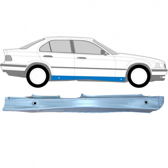 Pilns slieksnis priekš BMW 3 E36 1990-2000 / Labā 6215