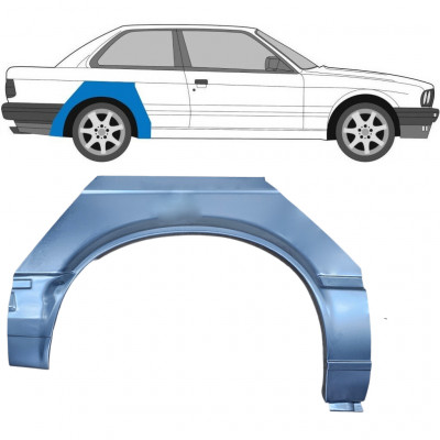 Aizmugurējā arka priekš BMW 3 E30 1982-1987 / Labā 7807