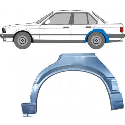 Aizmugurējā arka priekš BMW 3 E30 1987-1994 / Kreisā 7810