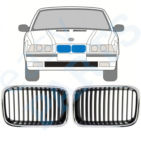 Režģis priekš BMW 3 E36 1990-1994 11126