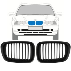 Režģis priekš BMW 3 E46 1998-2006 / Kreisais+Labais / Komplekts 11128