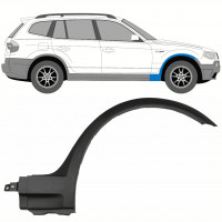 Priekšējā spārna sānu josla priekš BMW X3 2003-2010 / Labā 8341