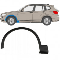 Priekšējā spārna sānu josla priekš BMW X3 2010-2014 / Kreisā 7649