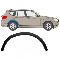 Aizmugurējā spārna sānu josla priekš BMW X3 2010-2014 / Labā 7650