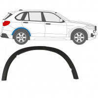 Aizmugurējā spārna sānu josla priekš BMW X5 2013-2019 / Labā 7654