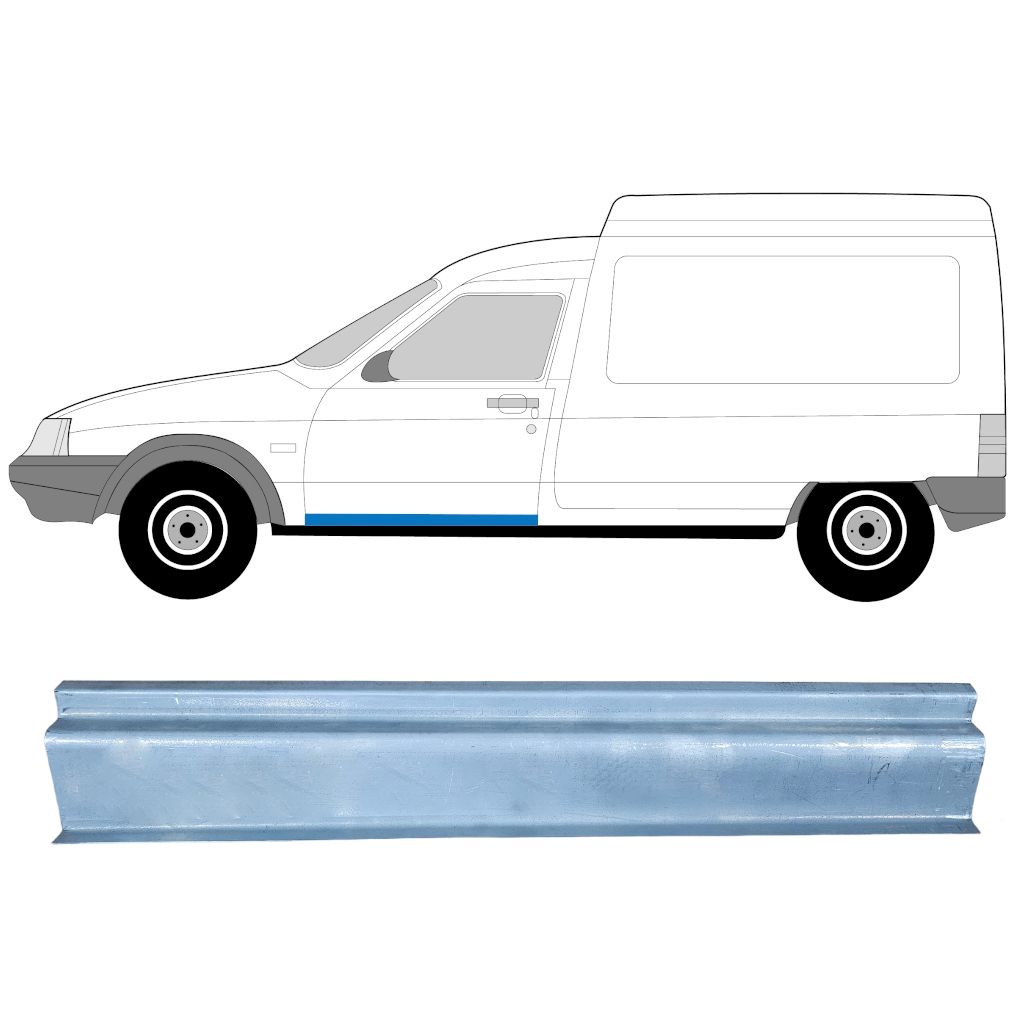 Slieksnis Priekš Citroen C15 1984-2005 / Kreisā 11563