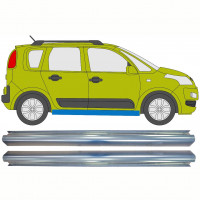 Slieksnis priekš Citroen C3 Picasso 2008- / Kreisais = Labais (simetrisks) / Komplekts 10301