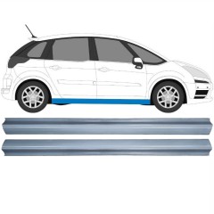 Slieksnis priekš Citroen C4 Picasso 2006-2013 / Kreisais+Labais / Komplekts 11915