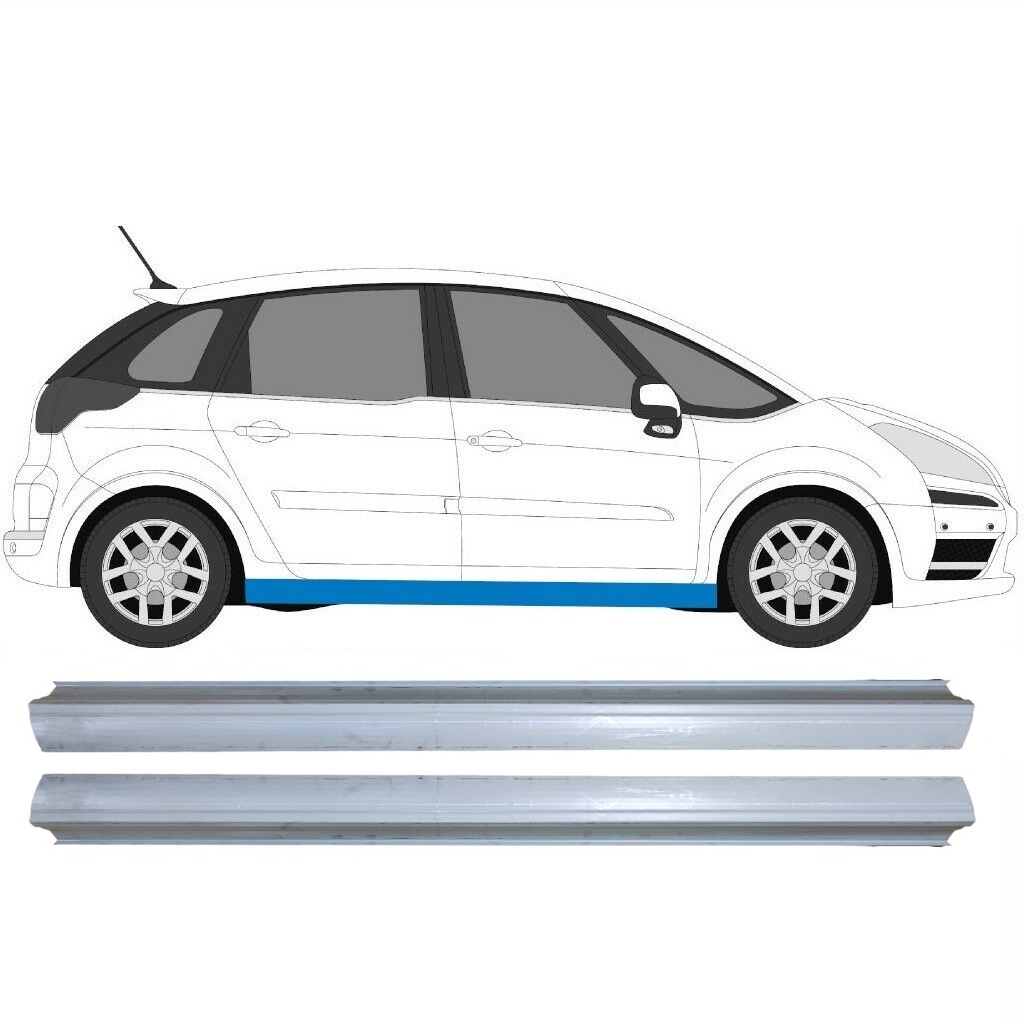 Slieksnis Priekš Citroen C4 Picasso 2006-2013 / Kreisais+Labais / Komplekts 6447
