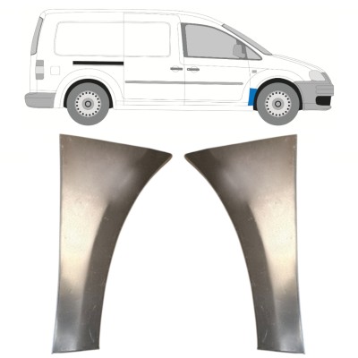 Priekšējā spārna daļa priekš Volkswagen Caddy 2004-2020 / Kreisais+Labais / Komplekts 14698