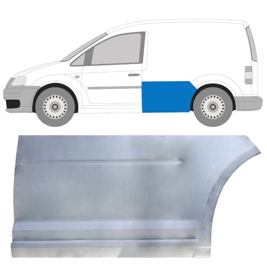 Sānu daļa priekš Volkswagen Caddy 2004-2020 / Kreisā 16282