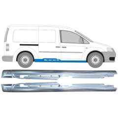 Pilns slieksnis priekš Volkswagen Caddy 2004-2020 / Kreisais+Labais / Komplekts 10993