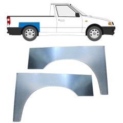 Aizmugurējā arka priekš Volkswagen Caddy 1995-2004 / Kreisais+Labais / PICKUP / Komplekts 16330