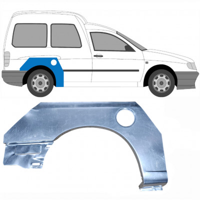 Aizmugurējā arka priekš VW Caddy Seat Inca 1995-2004 / Labā 6186