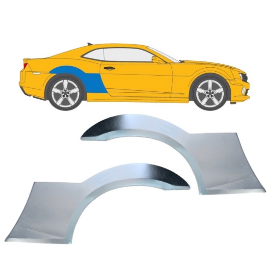 Aizmugurējā arka priekš Chevrolet Camaro 2009-2015 / Kreisais+Labais / Komplekts 16333