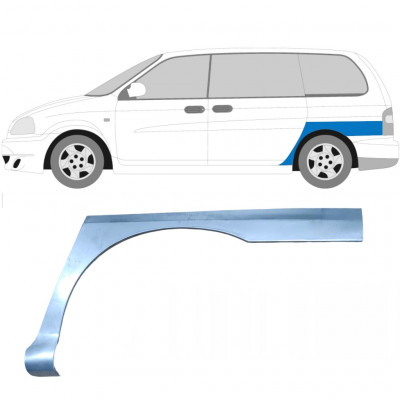 Aizmugurējā arka priekš Kia Carnival 1998-2006 / Kreisā 6670