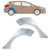 Aizmugurējā arka priekš Kia Ceed 2012-2018 / Kreisais+Labais / Komplekts 16336