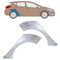 Aizmugurējā arka priekš Kia Ceed 2012-2018 / Kreisais+Labais / Komplekts 16336