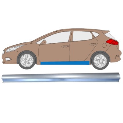 Slieksnis priekš Kia Ceed 2012-2018 / Kreisā 14869