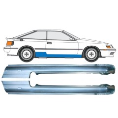 Pilns slieksnis priekš Toyota Celica T16 1985-1989 / Kreisais+Labais / Komplekts 9712