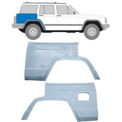 Aizmugurējā arka priekš Jeep Cherokee 1984-2001 / Kreisais+Labais / Komplekts 10442