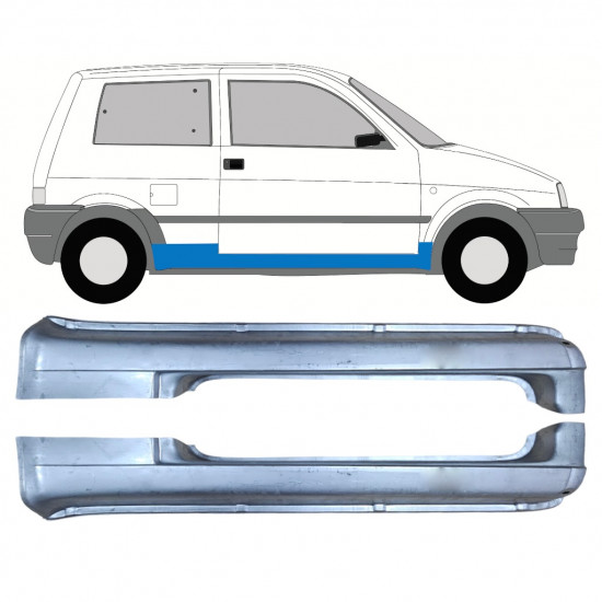 Slieksnis priekš Fiat Cinquecento 1991-1998 / Komplekts 11213