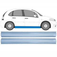 Sliekšņa apakšējā daļa priekš Citroen C3 2002-2010 / Kreisais+Labais / Komplekts 16122