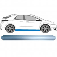 Slieksnis priekš Honda Civic 2005-2011 / Kreisais = Labais (simetrisks) 12870