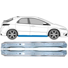 Pilns slieksnis priekš Honda Civic 2005-2011 / Kreisais+Labais / Komplekts 9668