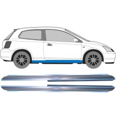 Slieksnis priekš Honda Civic 2001-2005 / Kreisais+Labais / Komplekts 10623