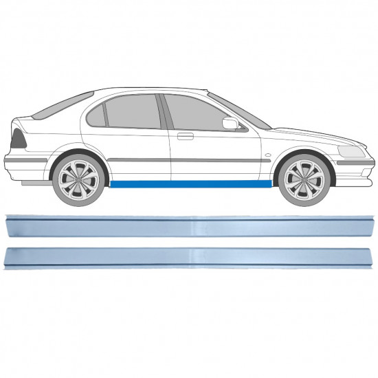 Slieksnis priekš Honda Civic 1995-2001 / Komplekts 11966