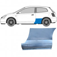 Aizmugurējā arka priekš Honda Civic 2001-2005 / Kreisā 6727