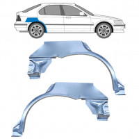 Aizmugurējā arka priekš Honda Civic 1995-2001 / Kreisais+Labais / Komplekts 10422