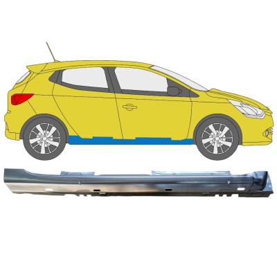 Pilns slieksnis priekš Renault Clio IV 2016-2019 / Labā 16253