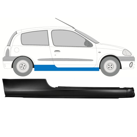 Pilns slieksnis priekš Renault Clio II 1998-2012 / Labā 17162