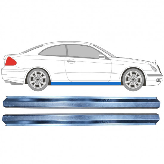 Slieksnis priekš Mercedes CLK 2002-2009 / Komplekts 11377