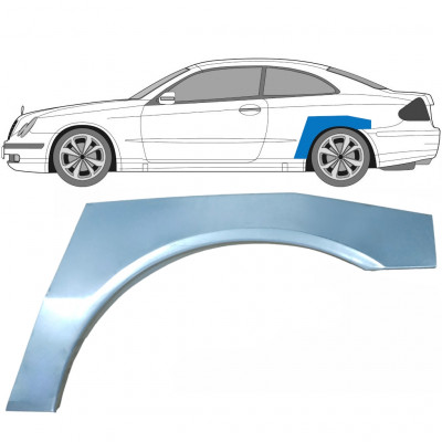 Aizmugurējā arka priekš Mercedes CLK 2002-2009 / Kreisā 5937